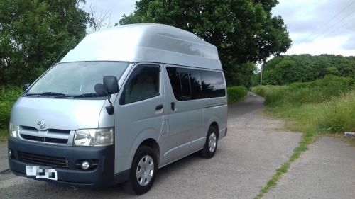 Toyota hiace best sale van uk